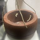 Ver imagem 4 de Vaso Oma Suspenso com Corda 24 (2l) Cor Aço Corten Japi