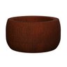 Vaso Oma Suspenso com Corda 24 (2l) Cor Aço Corten Japi - 1