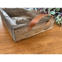 Ver imagem 3 de Bandeja Rústica para Mesa de Centro 40cm