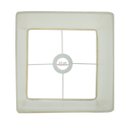 Ver imagem 3 de Cúpula de Abajur 20x20x20cm Quadrada Tecido Algodão Soquete Nacional Ref 42