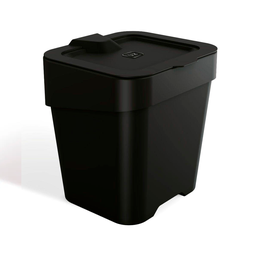 Lixeira Uz 2,5l Slimpia Preto Uz420-pr - 1