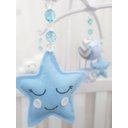 Ver imagem 2 de Mobile para Berço Musical Giratório Chuva de Amor Balão Azul