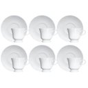 Ver imagem 2 de Jogo 6 Xícaras de Chá Café 190ml com Pires Porcelana Germer Branco Relevo Cottage