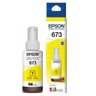 Tinta Epson Original 673 T673 T673120 Amarelo L800 L810 L1800 L805 L850 70ml - 2