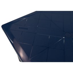 Mesa Tramontina Sancho 80x80 cm em Polipropileno Azul Navy - 2 Mesa Tramontina Sancho 80x80 cm em Polipropileno Azul Navy - 2