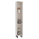 Ver imagem 2 de Paneleiro 36,8 Cm Koya 2 Portas 2 Prateleiras Creme - Politorno