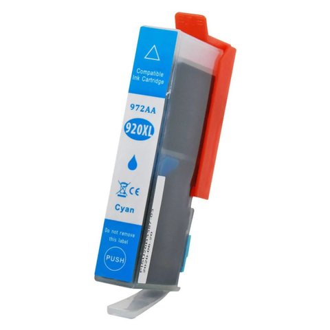 Cartucho de Tinta Ciano Compatível 920xl 920 Cd972al para Hp Officejet 6000 6500 7500a 15ml