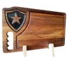 Tábua Churrasco Personalizada com Resina Botafogo 40x24x2cm - 3