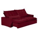 Ver mais imagens de Sofá 5 Lugares 2.50 Mt Retrátil E Reclinável Vermelho