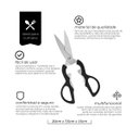 Ver imagem 3 de Tesoura para Frango em Inox 20cm Mimo Style