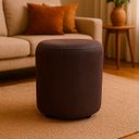 Ver imagem 2 de Kit 2 Puff Banqueta Banco Redondo Puffe para Quarto e Sala Salão Recepção Decorativo
