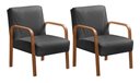 Ver imagem 1 de Kit 2 Poltronas Anita Cor:Veludo Cinza 220