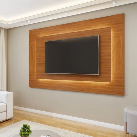 Painel para Tv 65 Polegadas 130cmx220cm 100% Mdf com Led Grécia
