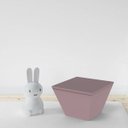Ver imagem 2 de Banqueta Baixa Polipropileno sem Encosto Neo Rosa/Calla Rose