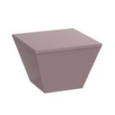 Ver imagem 1 de Banqueta Baixa Polipropileno sem Encosto Neo Rosa/Calla Rose
