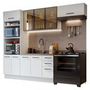 Ver imagem 2 de Armário de Cozinha Completa 270 cm Branco Agata Madesa 12