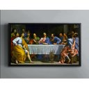 Ver imagem 4 de Quadro Decorativo Canvas Filete Santa Ceia Apóstolos Jesus Cristo Gg 05