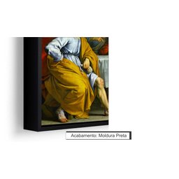 Quadro Decorativo Canvas Filete Santa Ceia Apóstolos Jesus Cristo Gg 05 - 3