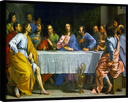 Ver imagem 1 de Quadro Decorativo Canvas Filete Santa Ceia Apóstolos Jesus Cristo Gg 05