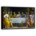 Ver imagem 5 de Quadro Decorativo Canvas Filete Santa Ceia Apóstolos Jesus Cristo Gg 05