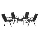 Ver imagem 1 de Conjunto de Mesa de Centro e 4 Cadeiras Bela para Área Externa