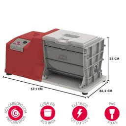 AMASSADEIRA SEMI RAPIDA 3KG ALI-03 - BRAESI - 220v - 2