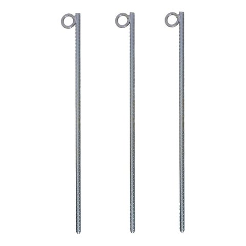 Estaca Tutor De Plantas Para Jardinagem 50 Cm 03 Unid.