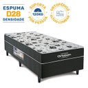 Ver mais imagens de Cama Box Conjugada de Espuma Ortobom Union Ortopedic Solteiro 88cm