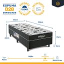 Ver imagem 2 de Cama Box Conjugada de Espuma Ortobom Union Ortopedic Solteiro 88cm