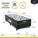 Ver imagem 3 de Cama Box Conjugada de Espuma Ortobom Union Ortopedic Solteiro 88cm