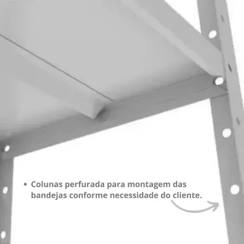 Ver imagem 3 de Bancada Aço 2 Bandejas 0,39x0,91x1,00 Linha Leve