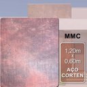 Ver imagem 4 de Revestimento Pedra Leve Semi-Flexível Decorativa Aço 120cm x 60cm 3mm de Espessura Formaco Decor Rosa/Corten