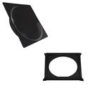 Ver imagem 1 de Ralo Click Quadrado 10x10 Preto + Porta Grelha