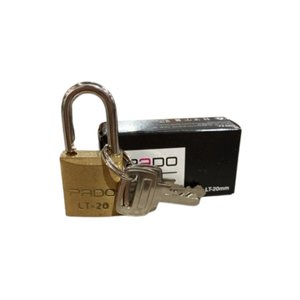 Cadeado de Latão Pado Lt-20mm Portão Janela Armário Corrente