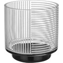 Ver imagem 1 de Vaso Decorativo Enfeite Casa Listras Home&co Vidro 12x12x12cm Transparente