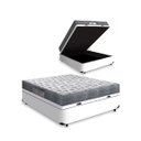 Ver imagem 1 de Cama Box Baú Casal Iso 100 D33 138x188 Branco - Ortobom