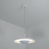 Luminária Pendente Branco Fosco Sala Mesa Luxo 38x200cm 3xg9 - 3