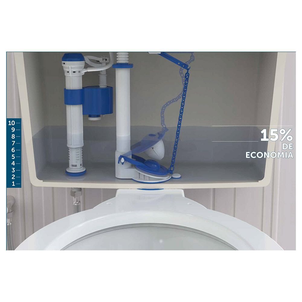 Obturador Ajustavel Universal P/ Mecanismo de Saida Blukit - 4