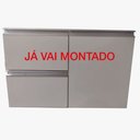 Ver imagem 2 de Gabinete Suspenso Banheiro Conzinha Lavanderia