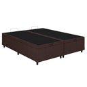 Ver imagem 2 de Cama Box Baú King Universal Courano Brown (186x198x35) - Costa Rica