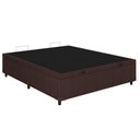 Ver imagem 3 de Cama Box Baú King Universal Courano Brown (186x198x35) - Costa Rica