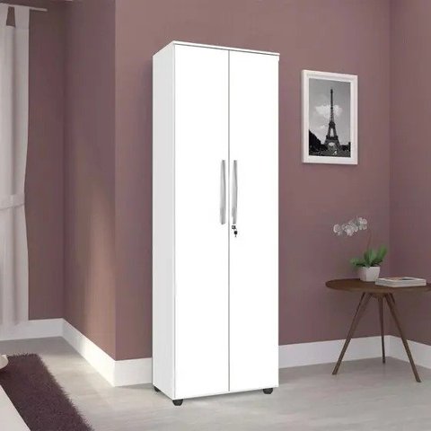 Multiuso 2 portas com chave - Branco córdoba