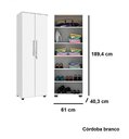 Ver imagem 2 de Multiuso 2 portas com chave - Branco córdoba