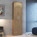 Ver imagem 1 de Armário Multiuso 2 Portas 5 Prateleiras Rp1200 Wood - Decibal