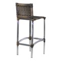 Ver imagem 5 de Banqueta Alta para Jardim em Alumínio Argila/Prata Madri