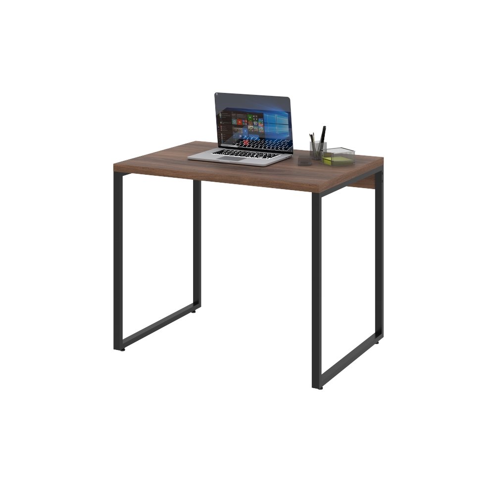 Mesa Para Computador Office Estilo Industrial 0,90m Kuadra - 3