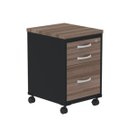 Ver imagem 2 de Gaveteiro Volante 3 Gavetas GVPS03P25TUB com Chave e Rodizio