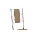 Ver imagem 6 de Conjunto: Mesa de Cozinha Volga C/ Tampo de Vidro 90cm e 4 Cadeiras Lisboa Cromada - Courano Branco