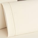 Ver imagem 2 de Jogo Cama Lençol Home Basic Queen 180 Fios C/ Ponto Palito 3 Peças - Palha