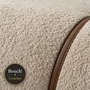 Ver imagem 3 de Conjunto Cama Queen Cabeceira Star Divani Bouclé Premiun Detalhes em Courino Luxouso Moderna Elegant